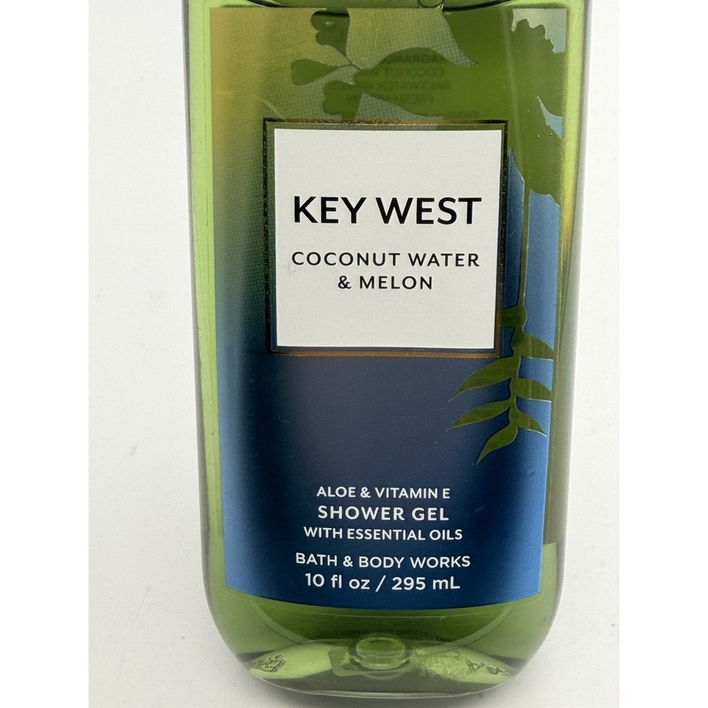 New Bath & Body Works Key West Coconut Water & Melon Shower Gel Body Wash 10 oz - Picture 2 of 3